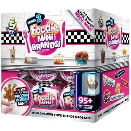  5 Surprise Foodie Brands Mini Food Court Playset by