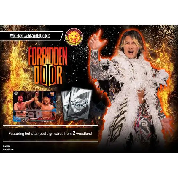 Weiss Schwarz Trading Card Game Forbidden Door AEW Trial Deck