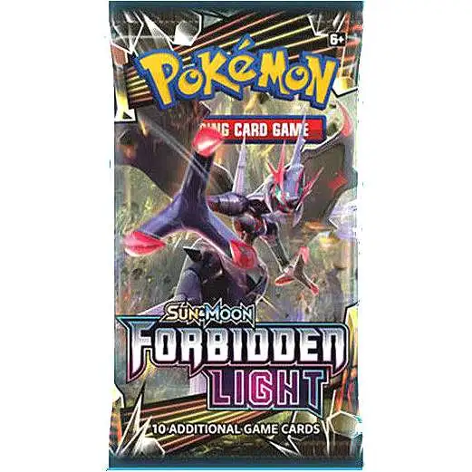 Pokemon Trading Game Sun Forbidden Light Booster Pack 10 Cards USA - ToyWiz