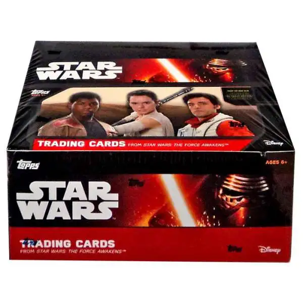 Dog Tags Topps - New Sealed Star Wars: The Force Awakens BOX 24 Packs 