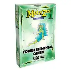MetaZoo Trading Card Game Cryptid Nation UFO Forest Elemental Queen Theme Deck [1st Edition]