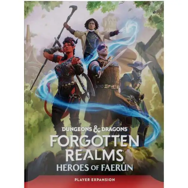 Dungeons & Dragons Forgotten Realms Heroes of Faerun Book [Normal Cover] (Pre-Order ships April)