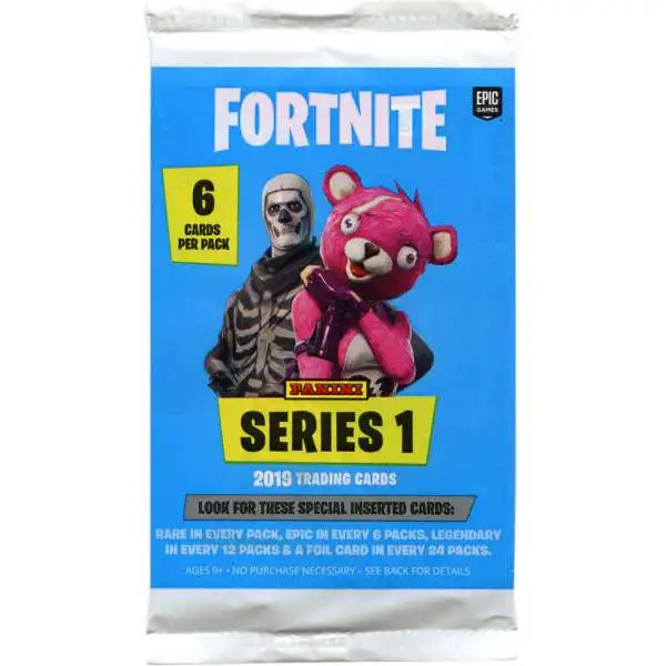 Fortnite Panini Series 1 Trading Card Pack [6 Cards]