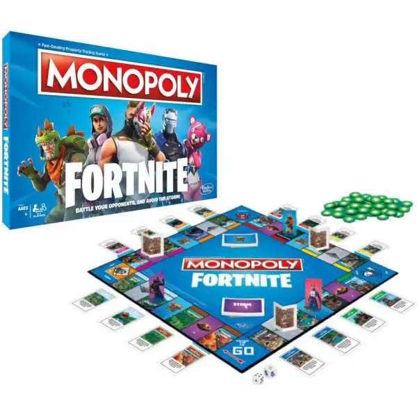Fortnite Monopoly Set Board Game