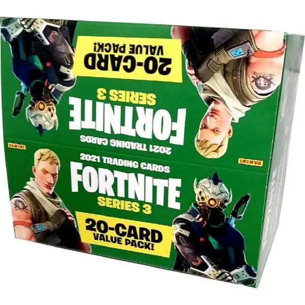 Fortnite Panini Series 3 Trading Card VALUE Box [12 Packs]
