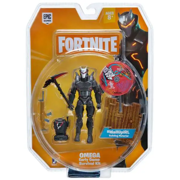 Fortnite Early Game Survival Kit Omega Action Figure