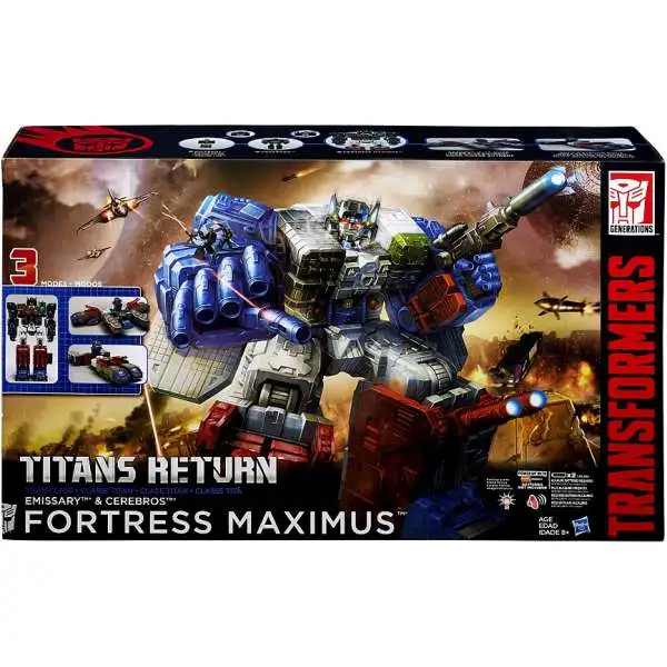 Transformers Generations Titans Return Fortress Maximus Titan Action Figure (Pre-Order ships March)