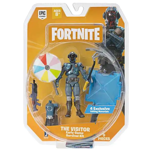 Fortnite Early Game Survival Kit The Visitor Action Figure