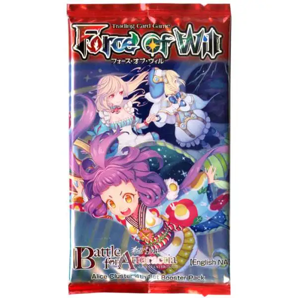 Force of Will Alice Cluster Chapter IV Battle for Attoractia Booster Pack