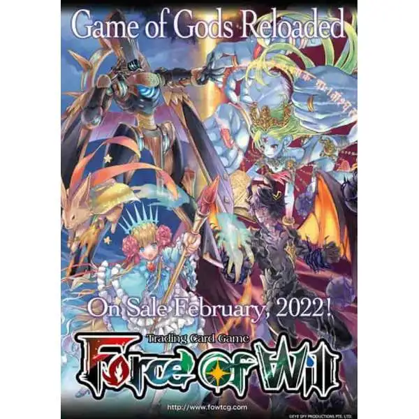 Force of Will Game of Gods Reloaded Booster Box [36 Packs]