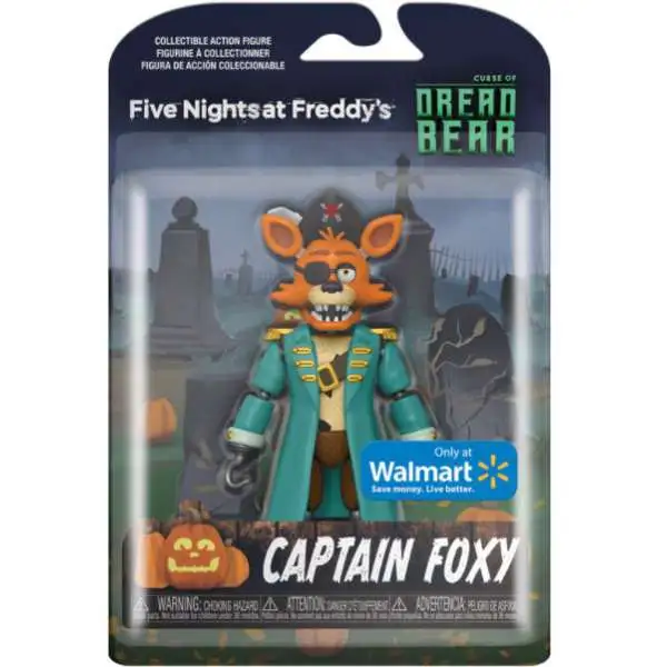 Funko Five Nights at Freddys Curse of Dreadbear Captain Foxy Exclusive 7  Plush - ToyWiz