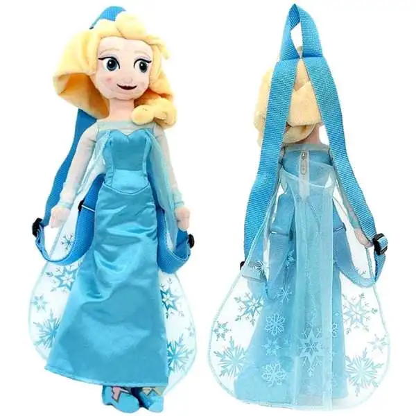 Disney Frozen Elsa 14-Inch Plush Backpack