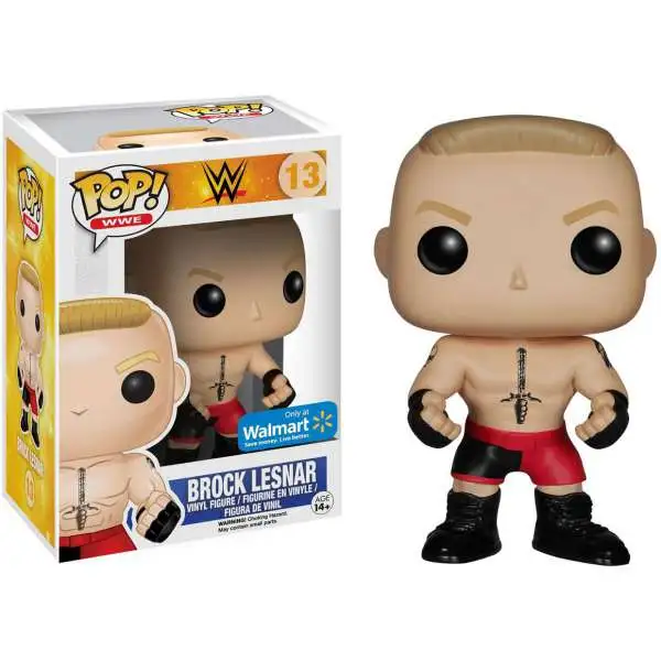 Funko WWE Wrestling POP! WWE Brock Lesnar Exclusive Vinyl Figure #13