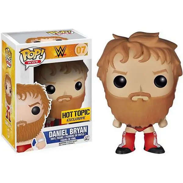 Funko WWE Wrestling POP! WWE Daniel Bryan Exclusive Vinyl Figure #07 [Red Boots Version]