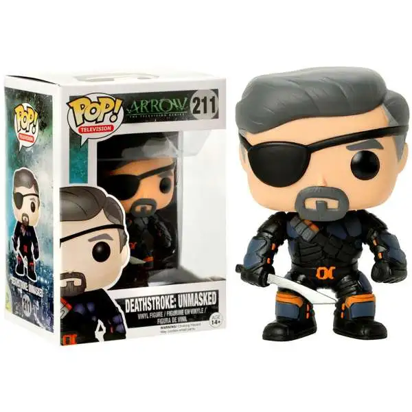Funko DC POP! Television Deathstroke Exclusive Vinyl Figure #211 [Unmasked]
