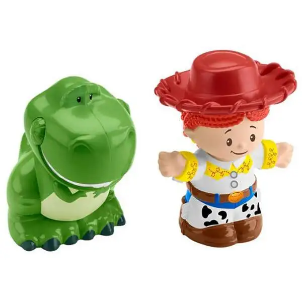 Fisher Price Toy Story 4 Little People Jessie & Rex Figure 2-Pack