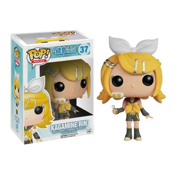 Funko Vocaloid POP! Rocks Kagamine Rin Vinyl Figure #37
