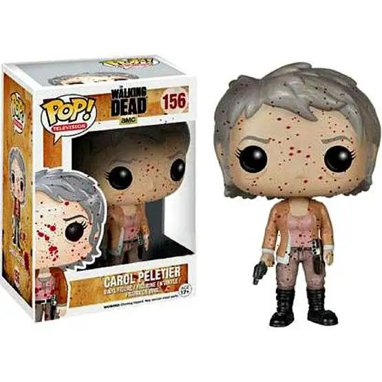 Funko The Walking Dead POP! Television Carol Peletier Exclusive Vinyl Figure #156 [Bloody]