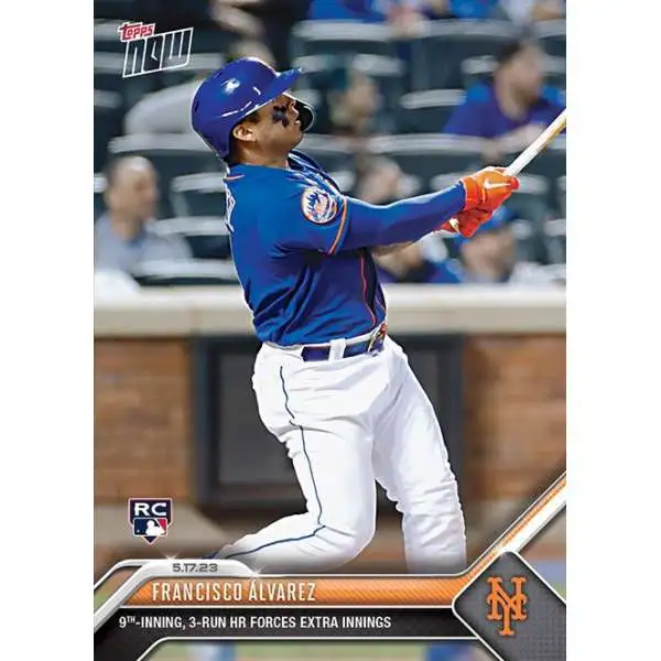 MLB New York Mets 2023 Bowman Best Single Card Reel to Reel Die Cut  Francisco Alvarez RR-18 Rookie - ToyWiz