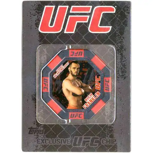 UFC Topps Main Event Rich Franklin Exclusive Poker Chip #10