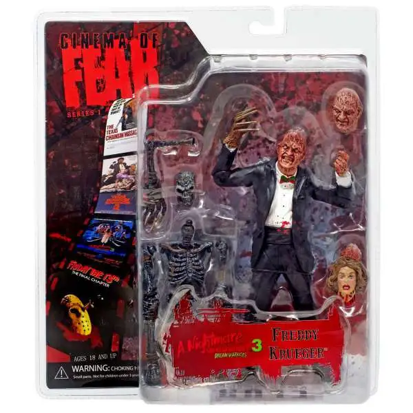Nightmare on Elm Street Cinema of Fear Series 1 Freddy Krueger Action Figure