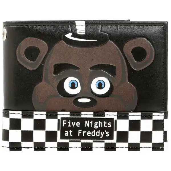 Five Nights at Freddy's CHECKERED BI-FOLD Wallet