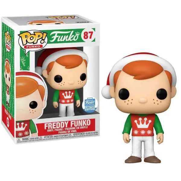 POP! Funko Holiday Freddy Funko Exclusive Vinyl Figure #87