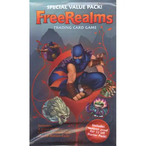 Topps Free Realms Special Value Pack