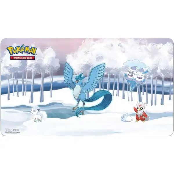 Ultra Pro Pokemon Trading Card Game Gallery Series Frosted Forest Playmat [Articuno, Alolan Vulpix, Vanilluxe, Delibird & Snom]