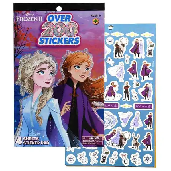 Disney Frozen Frozen 2 Sticker Pad [Over 200 Stickers!]