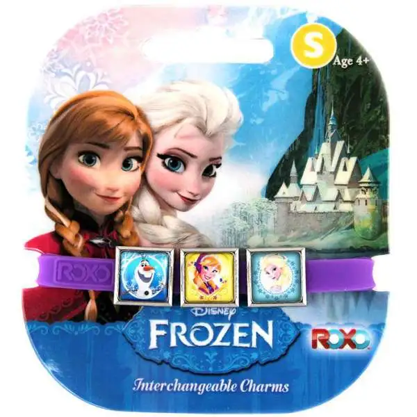 Disney Frozen Olaf, Anna, Elsa Charm Bracelet [Small]