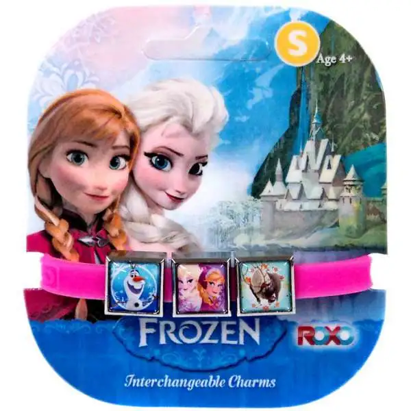 Disney Frozen Olaf, Sven, Anna & Elsa Charm Bracelet [Small]