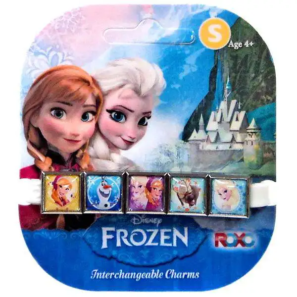 Disney Frozen Anna, Olaf, Anna & Elsa, Sven & Elsa 3.75-Inch Charm Bracelet [Small]