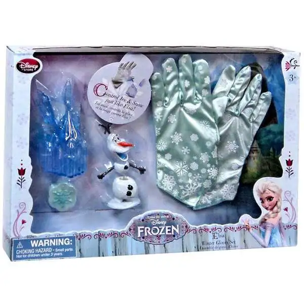 Disney Frozen Elsa Winter Gloves Play Set Exclusive Dress Up Toy