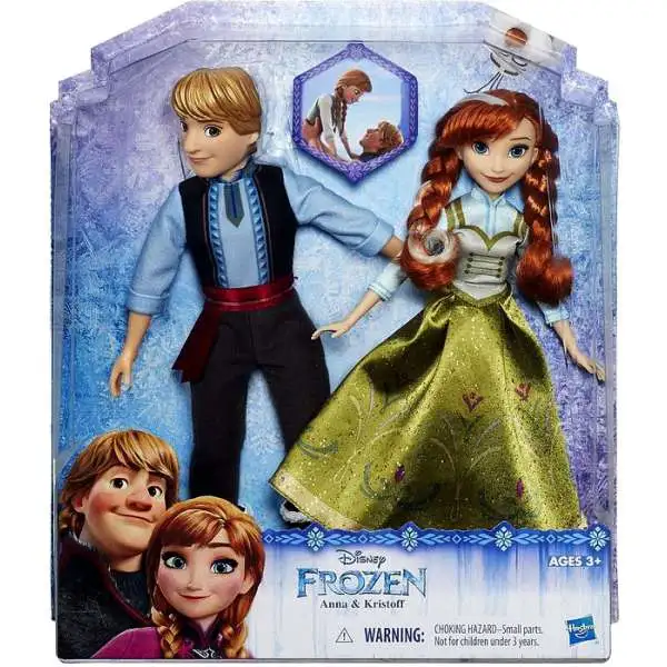 Disney Frozen Anna & Kristoff Fashion Doll 2-Pack [Damaged Package]