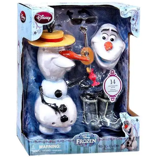 Disney Frozen Mix 'Em Up Olaf Exclusive 10.5-Inch Figure Playset