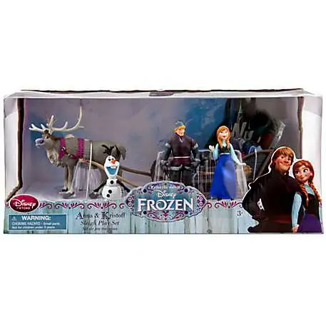 Disney Frozen Anna & Kristoff Sleigh Exclusive Playset