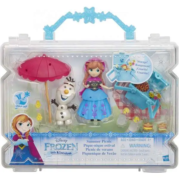 Disney Frozen Little Kingdom Summer Picnic Mini Doll Playset