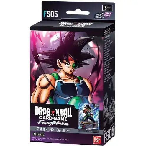Dragon Ball Super Trading Card Game Fusion World Bardock Starter Deck FS05 [ENGLISH, 51 Cards]