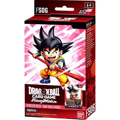 Dragon Ball Super Trading Card Game Fusion World Son Goku (Mini) Starter Deck FS06 [ENGLISH, 51 Cards]