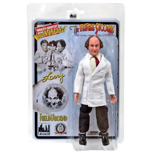 The Three Stooges Fuelin' Around Larry Fine Action Figure