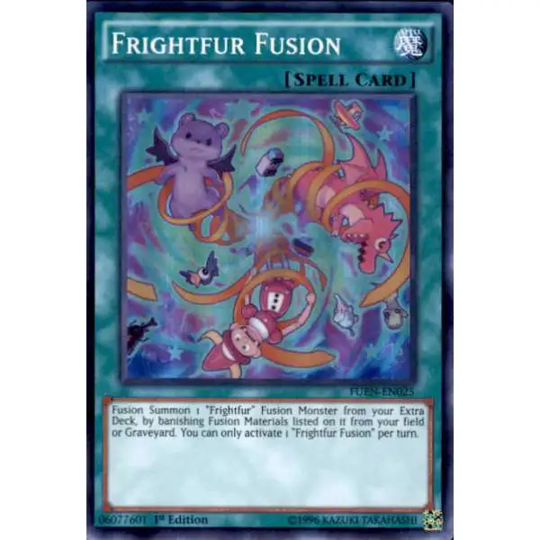 YuGiOh Fusion Enforcers Super Rare Frightfur Fusion FUEN-EN025