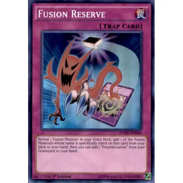 YuGiOh Fusion Enforcers Super Rare Fusion Reserve FUEN-EN060
