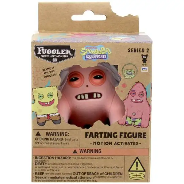 Fuggler Farting Figure Patrick Vinyl Figure with Sound [Motion Activated!]
