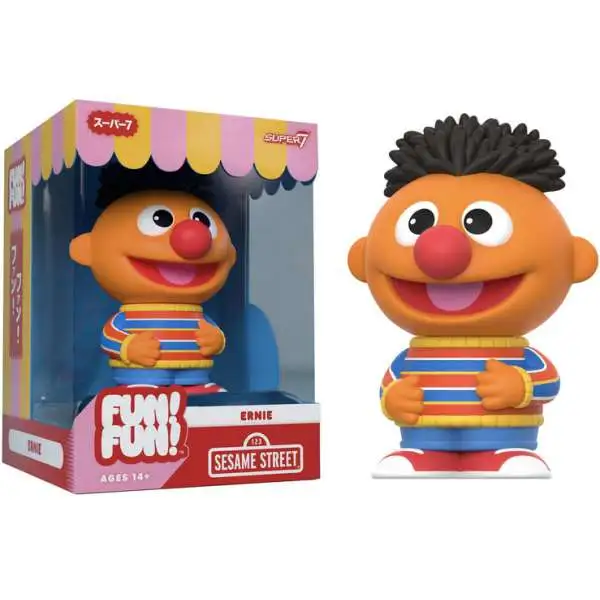 Sesame Street Sesame Street Fun Fun Ernie 7 Mascot Vinyl Toy