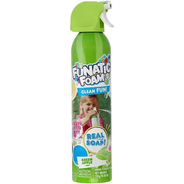 Funatic Foam Green Apple 10.93 Ounce Spray Can [Scented]