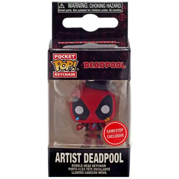 Funko Marvel Pocket POP! Artist Deadpool Exclusive Keychain