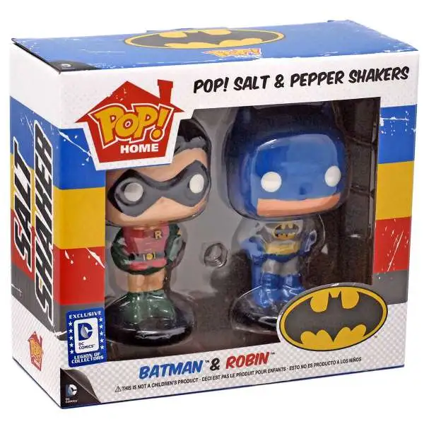 Funko DC POP! Home Batman & Robin Exclusive Salt & Pepper Shakers