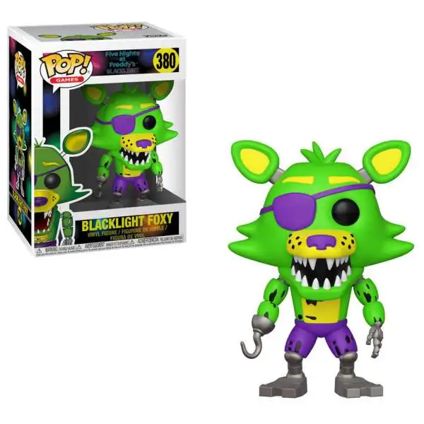 Funko Five Nights at Freddy's POP! Games Blacklight Foxy Exclusive Vinyl Figure #380