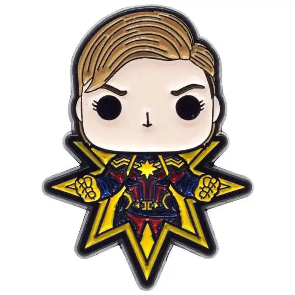 Funko Marvel Collector Corps Captain Marvel Exclusive 1.5-Inch Pin [Glow-in-the-Dark]
